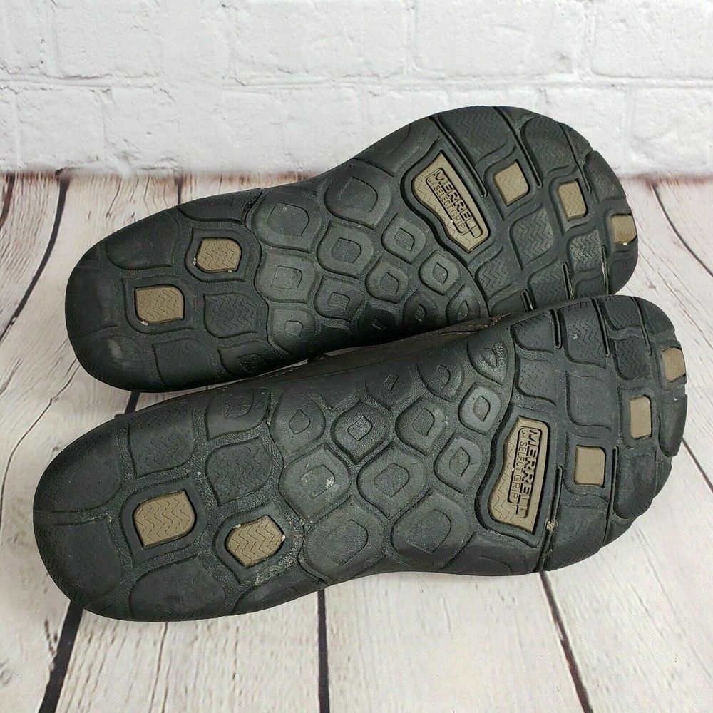 Merrell Espresso Leather Clogs - image 6